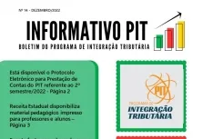 CONFIRA A 14ª EDIÇÃO DO INFORMATIVO PIT