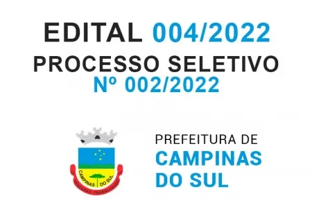 Edital 004-2022 recursos e convocação para sorteio Assistente Social