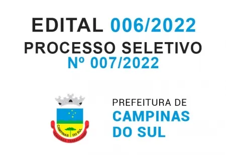 Processo Seletivo Simplificado Nº 007/2022 - Edital Nº 006/2022 – Resultado do Sorteio