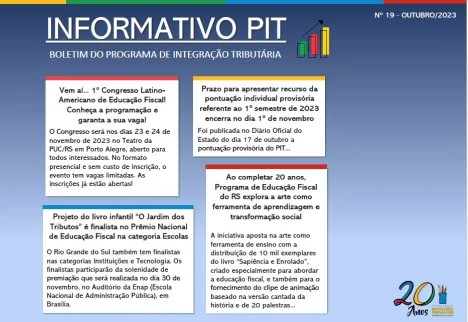 INFORMATIVO PIT Nº 19
