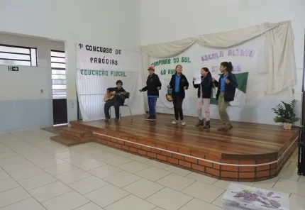 EDUCAÇÃO FISCAL E NOTA FISCAL GAÚCHA É TEMA DE PARÓDIA EM CAMPINAS DO SUL