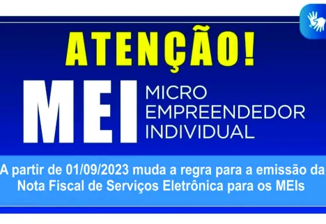Atenção Microempreendedores Individuais! Mudança na emissão de nota fiscal