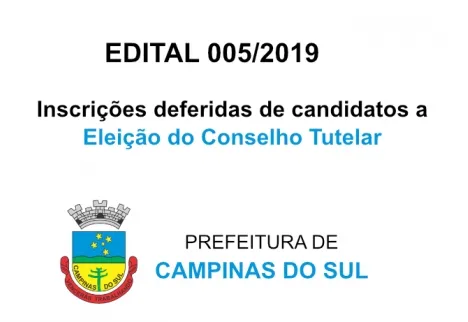 Edital 005/2019