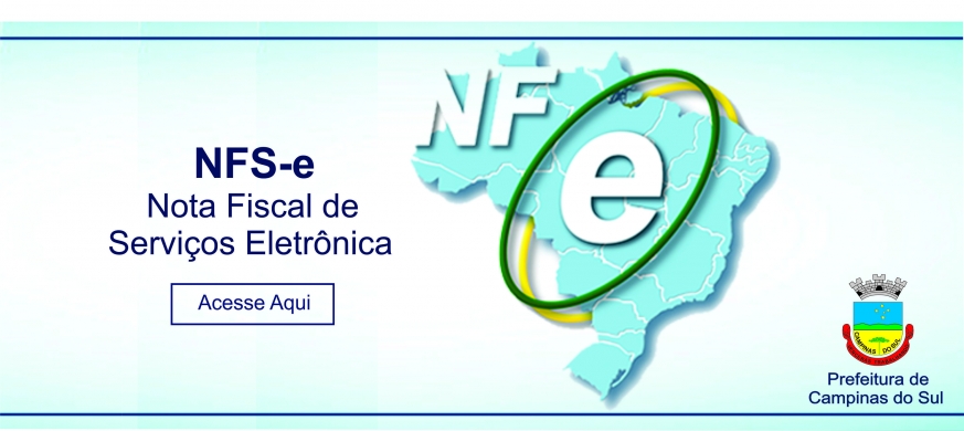 Banner Nota Fiscal de Serviços - NFSe